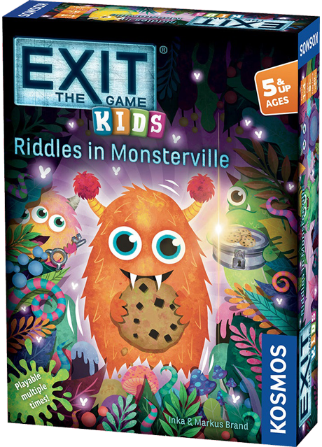 Exit the Game Kids- Riddles in Monsterville